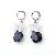 Sell Rhodium Plated Brass Cubic Zirconia Drop Earring, Fashion Jewelry, Amethyst Ring, Ruby Earring