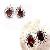 Sell Sterling Silver Garnet Stud Earring, Tourmaline Bracelet, Citrine Pendant, Ring, Moonstone Ring