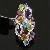 Sell Sterling Silver Mix Gem Ring, Bangles, Fashion Jewelry, Prehnite Ring, Amethyst Earring, Pendan