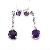 Sell Sterling Silver Natural Amethyst Drop Earring, Fashion Jewelry, Sapphire / Ruby Ring, Bracelet