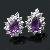Sell Sterling Silver Natural Amethyst Earring, Fashion Jewelry, Citrine Ring, Ruby Bracelet, Prehnit