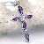 Sell Sterling Silver Natural Amethyst Pendant, Cz Jewelry, Tourmaline Ring, Fashion Jewelry