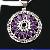 Sell Sterling Silver Natural Amethyst Pendant, Prehnite Earring, Jadeite Bracelet, Gemstone Jewelry