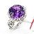 Sell Sterling Silver Natural Amethyst Ring, Tourmaline Pendant, Agate Ring, Citrine Bracelet, Earrin