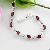 Sell Sterling Silver Natural Garnet Bracelet, Amethyst / Tourmaline Earring, Bracelet, Pendant
