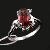 Sell Sterling Silver Natural Garnet Ring, Tourmaline / Citrine Pendant, Fashion Jewelry