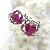 Sell Sterling Silver Natural Ruby Earring, Citrine / Sapphire / Ruby Ring, Earring, Brass Cz Jewelry
