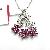 Sell Sterling Silver Natural Ruby Pendant, Citrine / Blue Topaz / Olivine Earring, Amethyst Pendant