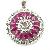 Sell Sterling Silver Natural Ruby Pendant, Tourmaline Ring / Jadeite Bracelet, Ring, Prehnite Earrin