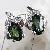 Sell Sterling Silver Natural Sapphire Earring, Prehnite / Jadeite Bracelet, Earring, Pendant, Cz Jew