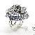 Sell Sterling Silver Natural Sapphire Ring, Tourmaline / Prehnite Ring, Jadeite Bracelet, Pendant