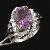 Sell Sterling Silvernatural Amethyst Ring, Olivine Earring, Citrine Bracelet, Pendant, Tourmaline Ri
