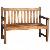 Teak Lattice Back Bench 2 Seater Knock Down Teka Garden Furniture