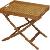 Teak Curve Slats Standing Tray Teka Outdoor Indoor Furniture