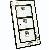 Wood Photo Frame F088-ls06-mw Bs