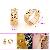 Sell 18k Gold Plating Brass Hoop Earrings, Fashion Costume Bracelet, Silver Necklace