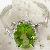 Sell Sterling Silver Natural Olivine Ring, Rainbow Stone Ring, Gemstone Jewelry, Agate Earring