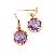 Factory For 18k Gold Plating Brass Cubic Zirconia Earring, Fashion Costume Jewelry, Cz Jewelry