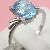 Factory For Sterling Silver Natural Blue Topaz Ring, Cz Jewelry, Prehnite Bracelet, Chalcedony Earri