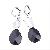 Manufactory For Rhodium Plated Brass Cubic Zirconia Drop Earring, Fashion Cz Jewelry Set