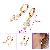 Sell 18k Gold Plating Brass Cubic Zirconia Drop Earring, Citrine Ring, Sapphire, Tourmaline Bracelet