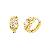 Sell 18k Gold Plating Brass Cubic Zirconia Hoop Earring , Ring, Chalcedony Ring, Major Stone Bracele