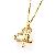 Sell 18k Gold Plating Brass Cubic Zirconia Pendant, Costume Jewelry With Ring, Bracelet, Pendant