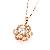 Sell 18k Gold Plating Brass Cubic Zirconia Pendant, Brass Cz Bracelet, Ring, Rhinestone Jewelry Set
