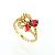 Sell 18k Gold Plating Brass Cubic Zirconia Ring, Costume Jewelry, Pendnat, Earring, Bracelet