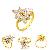 Sell 18k Gold Plating Brass Cubic Zirconia Ring, Drop Earring, Cz Jewelry, Rhinestone Fashion Jewelr