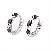 Sell Rhodium Plated Brass Cubic Zirconia Hoop Earring, Citrine Earring, Sapphire / Ruby Ring, Bracel