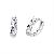 Sell Rhodium Plated Brass Cubic Zirconia Hoop Earring, Costume Jewelry Ring, Bracelet, Pendant