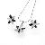 Sell Rhodium Plated Brass Cubic Zirconia Jewelry Set, Costume Jewelry, Ring, Bracelet, Fashion Cz