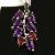 Sell Sterling Silver Natural Amethyst And Garnet 9pcs Gemstone Pendant, Tourmaline Pendant, Bracelet