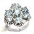 Sell Sterling Silver Natural Blue Topaz Ring, Moonstone Pendant, Mix Gemstone Jewelry, Agate Earring