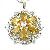 Sell Sterling Silver Natural Citrine Pendant, Sapphire / Ruby Ring, Citrine Earring, Bracelet