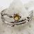 Sell Sterling Silver Natural Citrine Ring, Silver Jewelry, Olivine Pendant, Tourmaline Ring, Earring