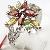 Sell Sterling Silver Natural Garnet And Citrine Mix Gem Ring, Smoky Quartz Stud Earring