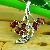 Sell Sterling Silver Natural Garnet Pendant, Tourmaline Ring, Blue Topaz / Citrine Earring, Ring, Br