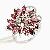 Sell Sterling Silver Natural Garnet Ring, Citrine Bracelet, Ruby Ring, 18k Gold Jewelry
