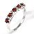 Sell Sterling Silver Natural Garnet Ring, Prehnite Ring, Chalcedony Bracelet, Amethyst Earring