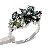 Sell Sterling Silver Natural Garnet Ring, Tourmaline Pendant, Jadeite Ring, Bracelet, Prehnite Earri