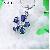 Sell Sterling Silver Natural Sapphire Pendant, Olivine Ring, Fashion Jewelry, Amethyst Earring