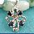 Sell Sterling Silver Natural Sapphire Pendant, Prehnite , Earring, Blue Topaz / Olivine / Ruby Ring
