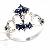 Sell Sterling Silver Natural Sapphire Ring, Agate Ring, Earring, Fashion Jewelry, Tourmaline Pendant