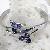 Sell Sterling Silver Natural Sapphire Ring, Tourmaline Earring, Natural Amethyst Bracelet