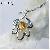 Sell Sterling Silver Natural Topaz Pendant, Silver Jewelry, 14k Gold Ring, Pendant