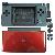 Ndsl / Ds Lite / Dsl Complete Crimson Housing Shell Originlal