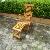 Teak Decking Steamer Chair Horisontal Slats Outdoor Indoor Furniture