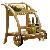 Outdoor Teak Tea Trolly Table Garden Furniture